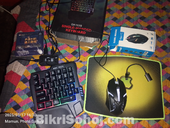 Amc Teach New Gaming Keyboard And Mouse Full Setup